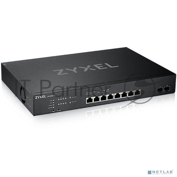 Коммутатор Zyxel XS1930-10, 8×10G (Multi-Gig) + 2×SFP+, L3 Lite, управляемый