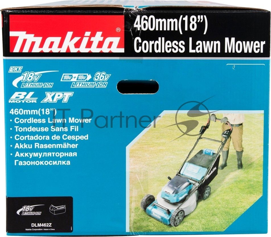 Газонокосилка аккумуляторная Makita DLM462Z, 18 В, 0 Ач