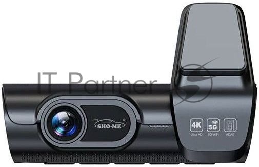Видеорегистратор Sho-Me FHD-975, 3840x2160, 3.59", с камерой заднего вида, GPS, Wi-Fi, G-сенсор, датчик движения