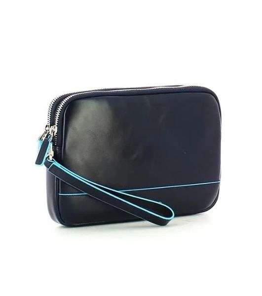 Клатч Piquadro Blue Square AC3944B2/BLU2 темно-синий натур.кожа