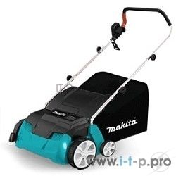 Газонокосилки Makita UV3200 Скарификатор, 1300Вт,32см,3500об\мин,5уров(-10+10мм),30л,нож-фреза,12кг,кор