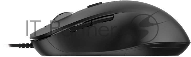 Мышь проводная Oklick 211M черный, 2400 dpi, USB, кнопки - 6