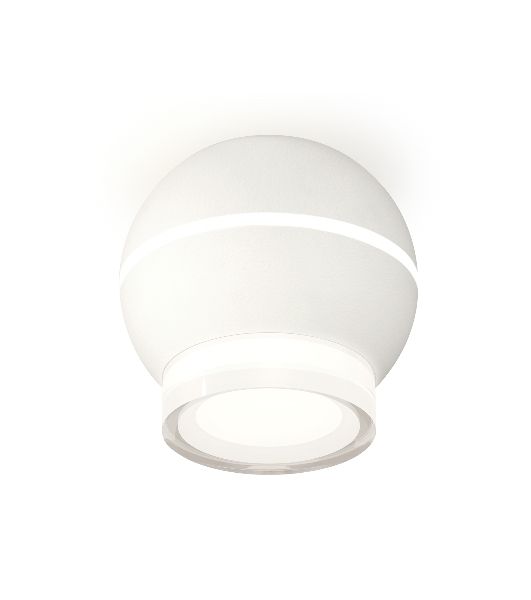 Светильник Ambrella Light XS1101042 SWH/FR/CL белый песок/белый матовый/прозрачный MR16 GU5.3 LED 3W 4200K (C1101, N7160)