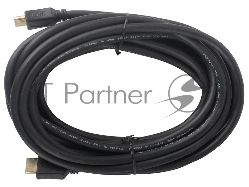 Кабель Cablexpert HDMI CC-HDMI4-7.5M, 19M/19M, v2.0, медь, позол.разъемы, экран, 7.5м, черный, пакет