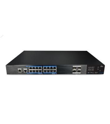 Коммутатор МАС 16К 20 портов (16 PoE) 270 Вт (-10…50) RVi-2NSM16G-4S
