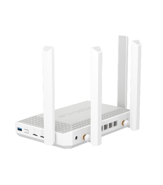 Гигабитный интернет-центр Netcraze Hopper 4G+ (NC-2312) с модемом 4G+, двумя слотами для SIM-карт, Mesh Wi-Fi 6 AX3000, 5-портовым Smart-коммутатором и многофункциональным портом USB 3.0