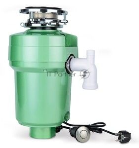 Измельчитель пищевых отходов Бирюса WD-550E2 зеленый