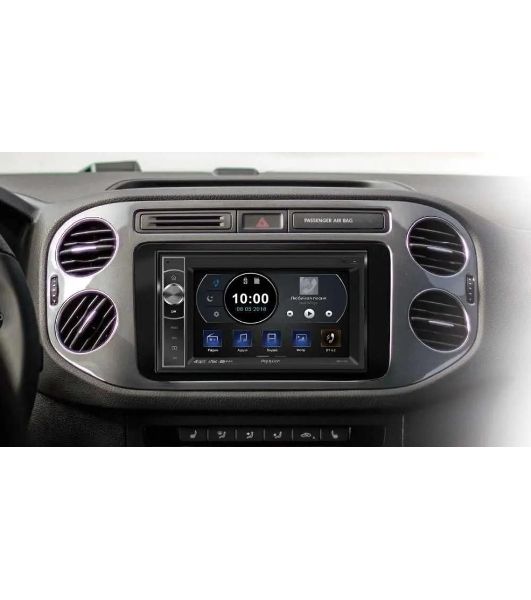 Автомагнитола Prology MPV-120, 2 DIN, 6.2", Bluetooth, USB Type-A, AUX, пульт ДУ