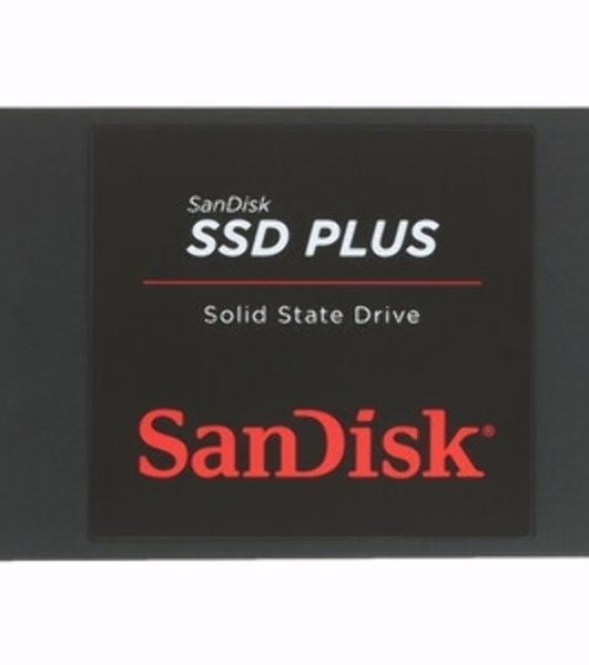 Твердотельный накопитель SanDisk SSD PLUS 2,5” SATA 1Tb, SDSSDA-1T00-G28, 1 year