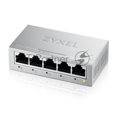 Коммутатор Zyxel GS-105B v5, 5 портов 1000 Мбит/с