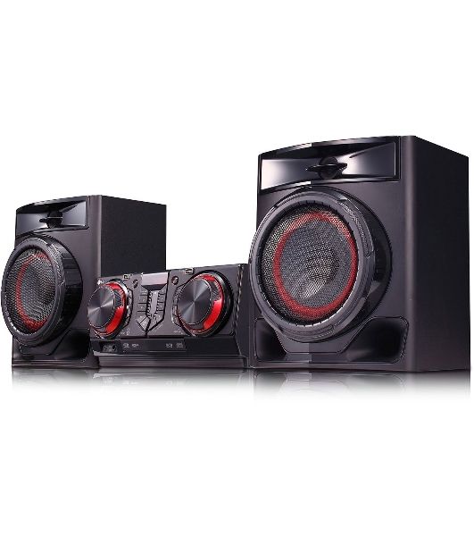 Мини-аудиосистема LG CJ44 черный 480Вт FM USB BT