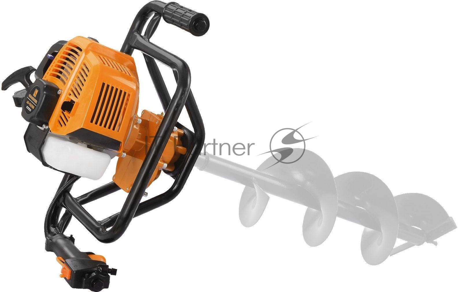 Мотобур Carver AG-152/000 бытовой 2-х такт. 1400Вт 1.9л.с. 52см3 277об/мин