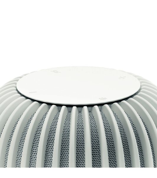 Умная колонка Sber SberBoom, 40Вт, стандартная, 1 динамик, Мультирум, Стереопара, Wi-Fi, Bluetooth 5.0, Салют, белый