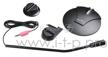 Микрофон проводной Oklick MP-M009B 1.8м черный