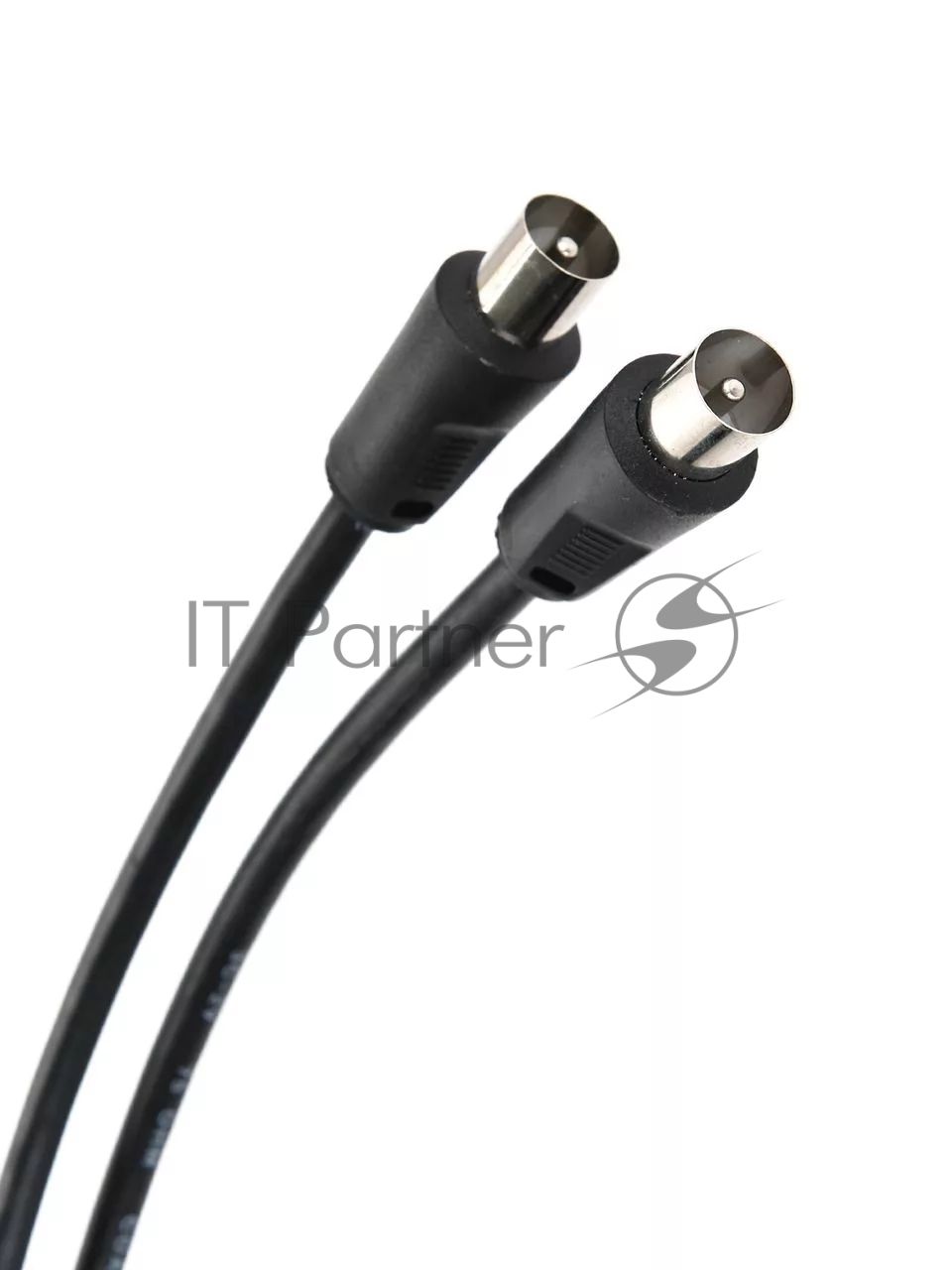 Кабель соединительный антенный 9.5mm, 75Ом,ТВ-М-->ТВ-M, 2m, Telecom (TTV9555-2M)