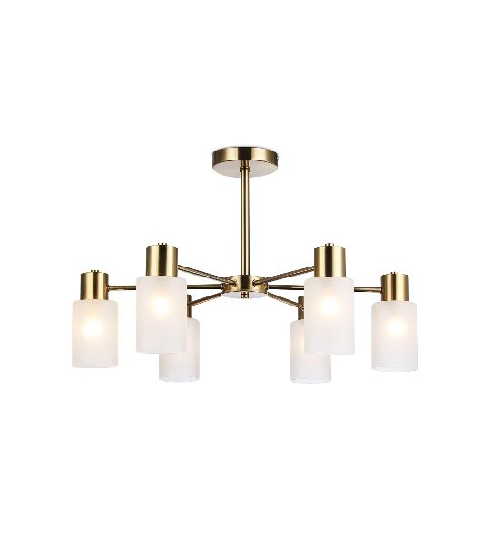 Светильник Ambrella light TR9581/6 BS латунь E14*6 max 40W 620*620*385