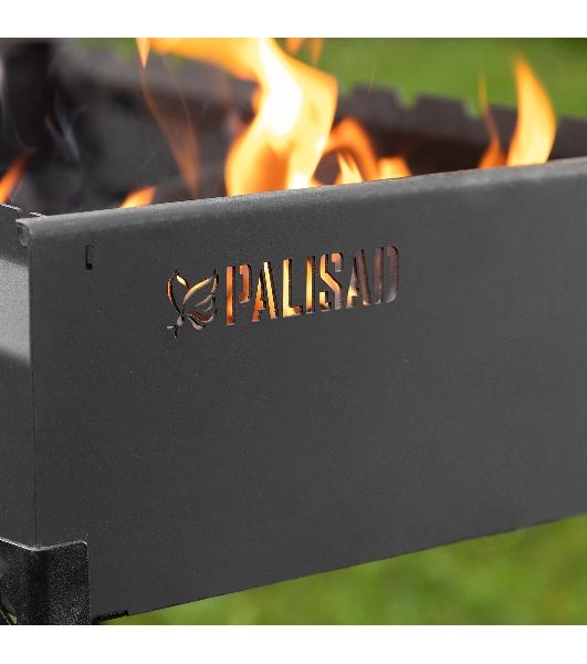 Мангал Palisad Camping сварной, 605х375х138/640 мм, сталь 2 мм
