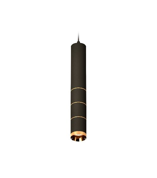 Светильник Ambrella Light XP6302050 SBK/PYG черный песок/золото желтое полированное MR16 GU5.3
