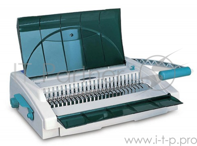 Переплетчик Gladwork CB-25D A4/перф.25л.сшив/макс.500л./пластик.пруж.-51мм)