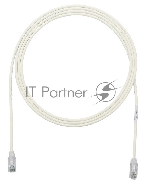 Патч-корд Panduit UTP28SP1M вилка RJ-45-вилка RJ-45 кат.6 1м белый LSZH