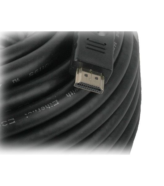 Кабель Cablexpert HDMI CC-HDMI4-30M, 19M/19M, v1.4, медь, позол.разъемы, экран, усилитель сигнала, 30м, черный, пакет