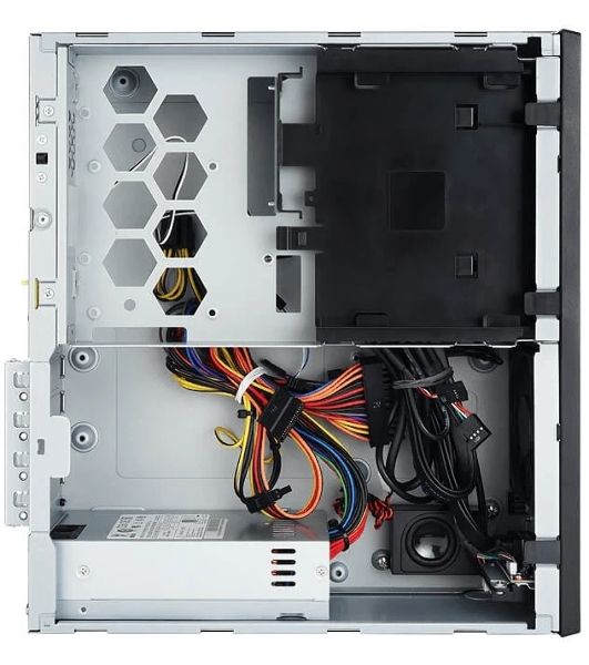 Компьютерный корпус Slim Desktop INWIN CJ708BL IP-S265AU7-2 80plus Bronze, U3*2+U2*2+A(HD)+TYPE 3.1C + FAN 80*15мм + intrusion switch INWIN Slim Case