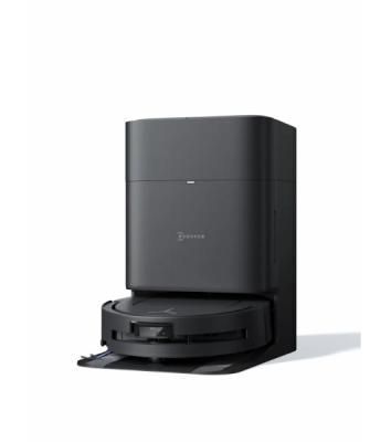 Робот-пылесос Ecovacs Deebot T80 черный, 6400 мА*ч Li‑Ion, уборка сухая/влажная, пылесборник контейнер 0.22 л
