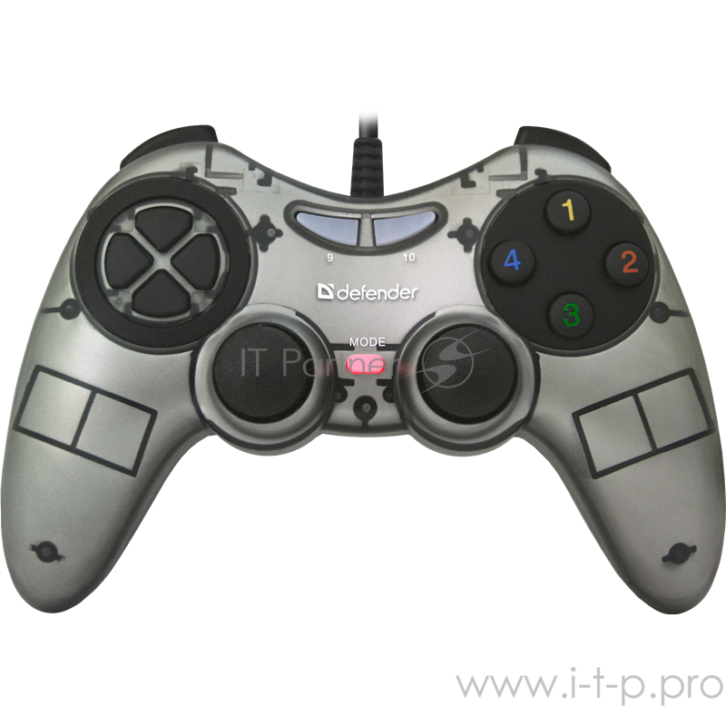 Геймпад Defender Zoom USB Xinput, 10 кнопок, 2 стика