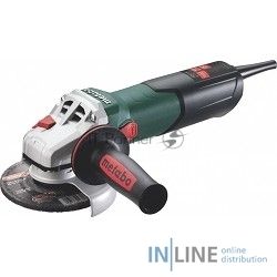 Шлифовальные машины Metabo W 9-125 Quick 600374000 шлифмашина угловая900вт,2.5Нм, 10500 об/мин, вес 2.1 кг