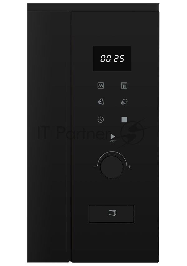Встраиваемая микроволновая печь Grundig GMI12312B черный, 25 л, 900 Вт, переключатели - электронное управление