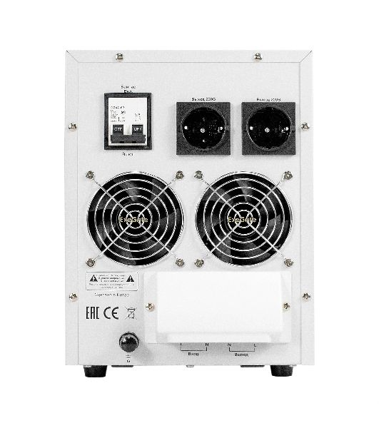 Стабилизатор напряжения ExeGate Expert Turbo AST-15000 (15000ВА, вход 80-260В, цветной дисплей, выход 220В±8%, КПД 98%, 5 уровней защиты, задержка, усиленный метал. корпус, клем.колодка, RTL)