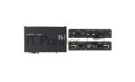 Коммутатор Kramer Electronics TP-107AVR 2x1 сигнала VGA (до WUXGA) + звукового стереосигнала и витой пары (TP) с выходом на витую пару, послед. соединение между собой до 16 приборов, канал управления K-Net, длина линии передачи до 100м, настр полярности