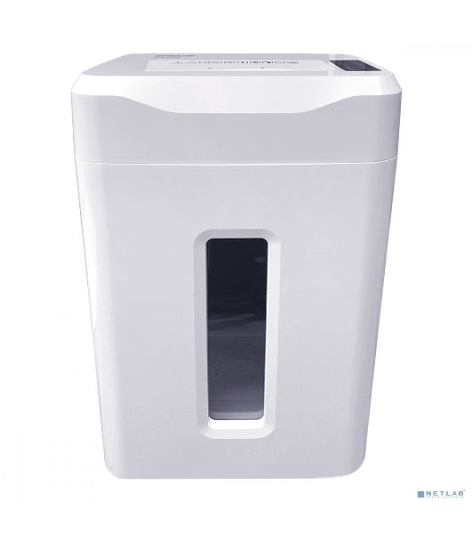 Шредер Office Kit S215N 3,9x38 белый (секр.P-4) фрагменты 22лист. 35лтр. скрепки скобы пл.карты CD