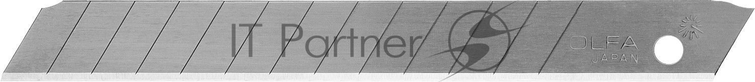 Штукатурно -малярный инструмент Лезвия OLFA (OL-AB-50S) сегментированные из нержавеющей стали, 9х80х0,38мм, 13 сегментов, 50шт