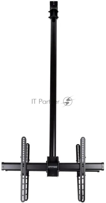Кронштейн для телевизора Arm Media LCD-3050 черный, 32"-90" макс. 90 кг, потолочный, поворот и наклон