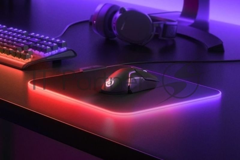 Коврик для мыши Steelseries QcK Prism Cloth Средний черный 320x270x4мм (63825)