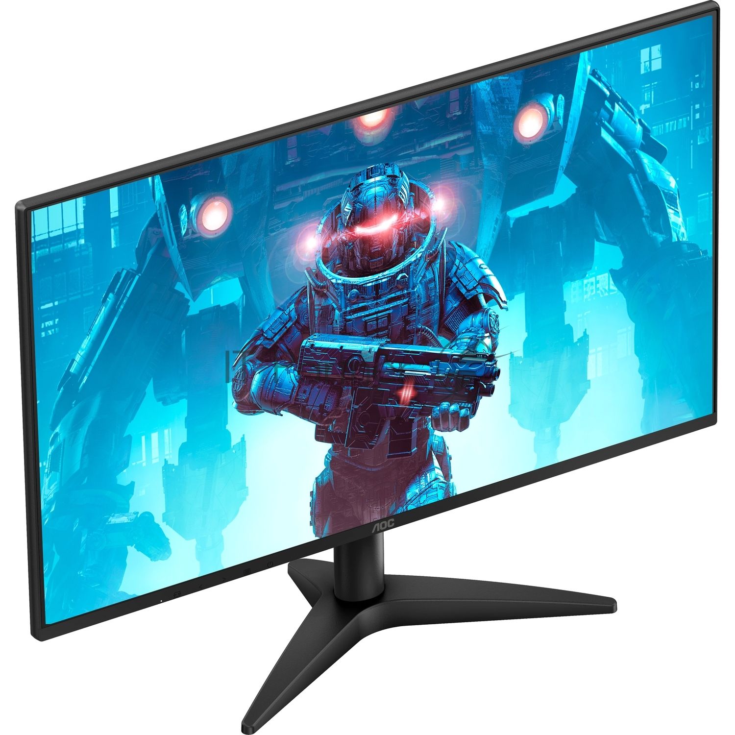 Монитор 27" AOC 27B36X IPS 1920x1080, 144 Гц, 4 мс, 16:9, 250 кд/м², HDMI, DisplayPort, Flicker Free, Low Blue Light, черный