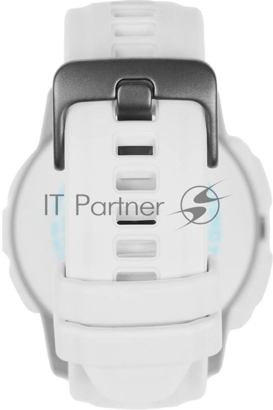 Смарт-часы Garmin Instinct 2s Solar 40мм 1.2" AMOLED корп.черный/белый рем.белый (010-02564-03)