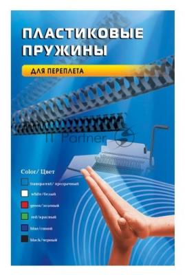 Пружины для переплета пластиковые Office Kit d=10мм 51-70лист A4 черный (100шт) BP2020 Пружины для переплета пластиковые Office Kit d=10мм 51-70лист A4 черный (100шт) BP2020