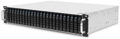 Компьютерный корпус AIC XJ1-20247-02 2U 24x 2.5" hot-swap bays, hot-swap JBOD with dual SAS 24G expander controller, dual BMC, tool-less HDD tray, 800W 1+1 hot-swap redundant 80+ Platinum, tool-less rail kit (4X series)