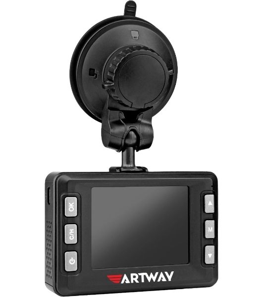 Видеорегистратор Artway MD-105, 2304x1296, 2.4", GPS, G-сенсор, GPS-информатор