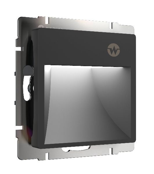 Встраиваемая LED подсветка Werkel W1154608 три режима с датчиком движения (черный матовый)