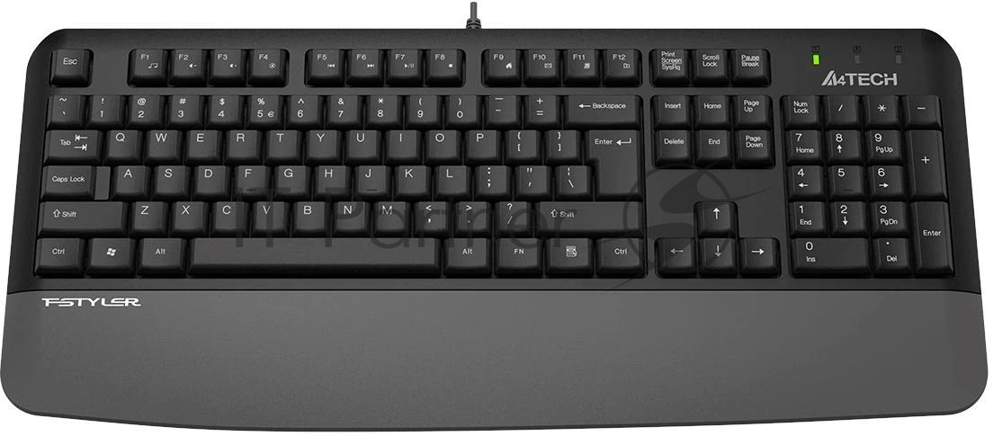 Клавиатура A4Tech Fstyler FK20 проводная, USB Type-A, серый