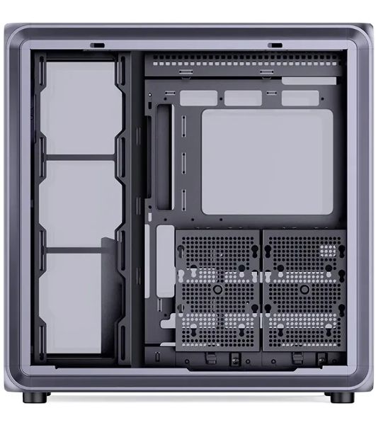 Корпус Jonsbo Jonsplus BO400CG, Midi-Tower, серый