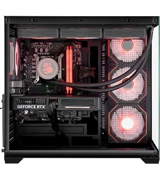 Компьютер Bloody BD-PC RAB84V2 TWR Ryzen 7 7700 (3.8) 32Gb SSD 1Tb RTX 5070 12Gb Win 11H 64 2.5xGbitEth 650W черный (RUS) (2142128)