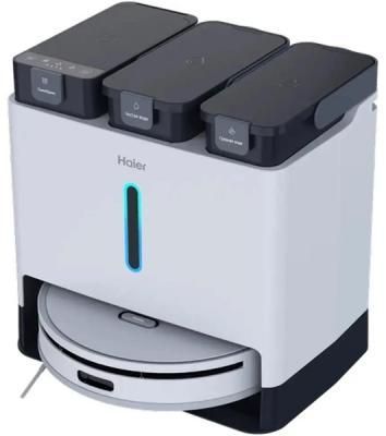 Робот-пылесос Haier HSR Pro R3 белый, 5200 мAч Li-Ion, уборка сухая/влажная, пылесборник контейнер 0.3 л