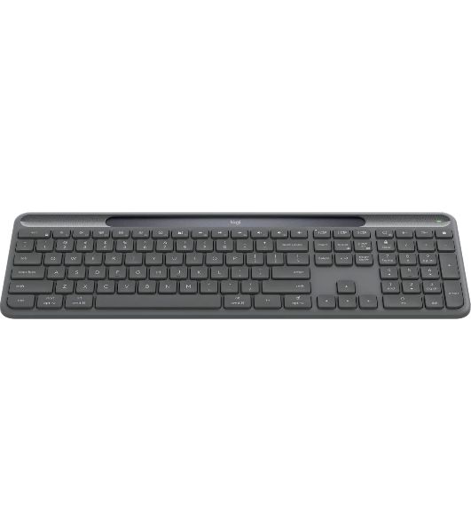 Клавиатура Logitech Signature Slim Solar K980 беспроводная, Bluetooth, серый