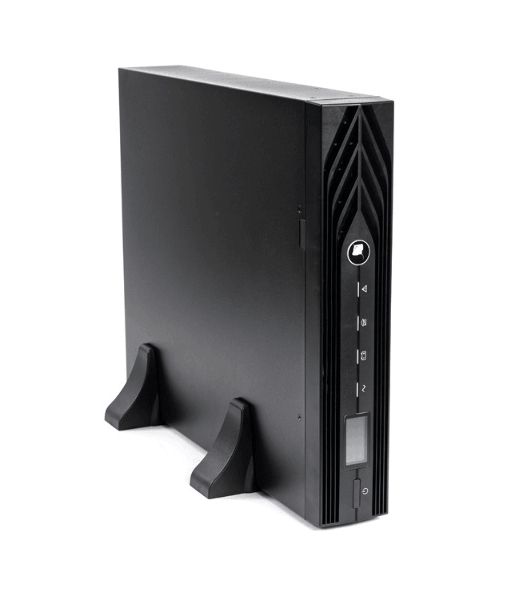 Источник бесперебойного питания SKAT-UPS 1000 RACK + 2x9Ah UPS 900 W, On-Line, sine, built-in rechargeable batteries 2 pcs x 9Ah