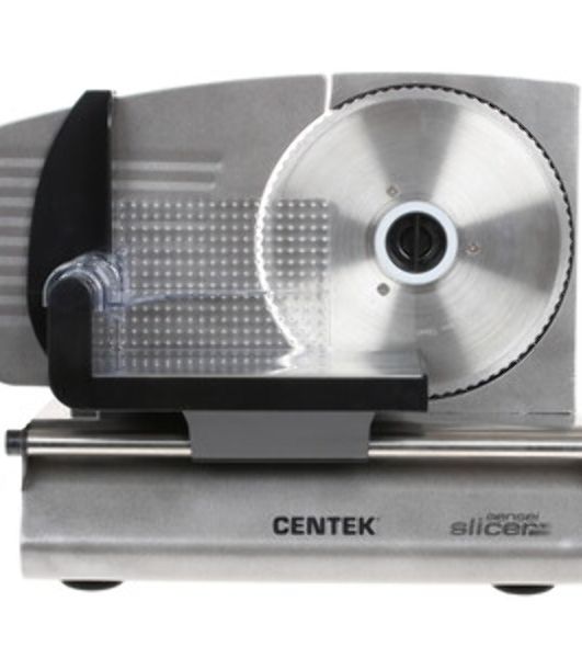 Ломтерезка Centek CT-1380, 150 Вт, толщина нарезки 3-15мм, держатель крайнего ломтика