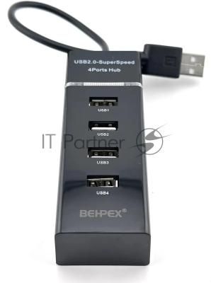 USB-концентратор Behpex BPH-920, USB 2.0, USB 4 порта, USB
